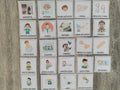 Pittogrammi CAA dolore e cura – 24 pezzi PECS autismo comunicazione bambini
