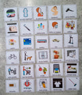 30 pictogrammes vie quotidienne ado adulte – PECS / Makaton CAA – communication TSA non verbal – autonomie handicap