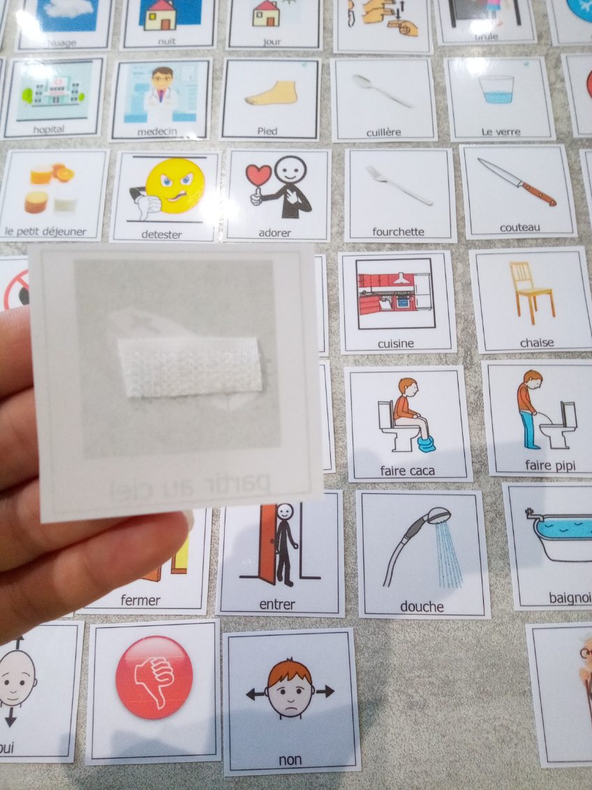 73 pictogrammes vie quotidienne enfant – PECS / Makaton – communication TSA non verbal Montessori – imagier complet