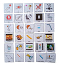 30 pictogrammes vie quotidienne enfant – PECS / Makaton CAA – communication TSA non verbal – Montessori