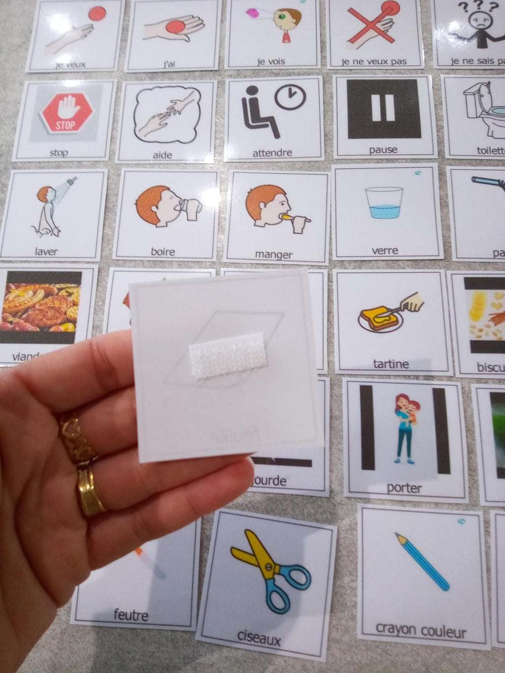 30 pictogrammes vie quotidienne enfant – PECS / Makaton CAA – communication TSA non verbal – Montessori