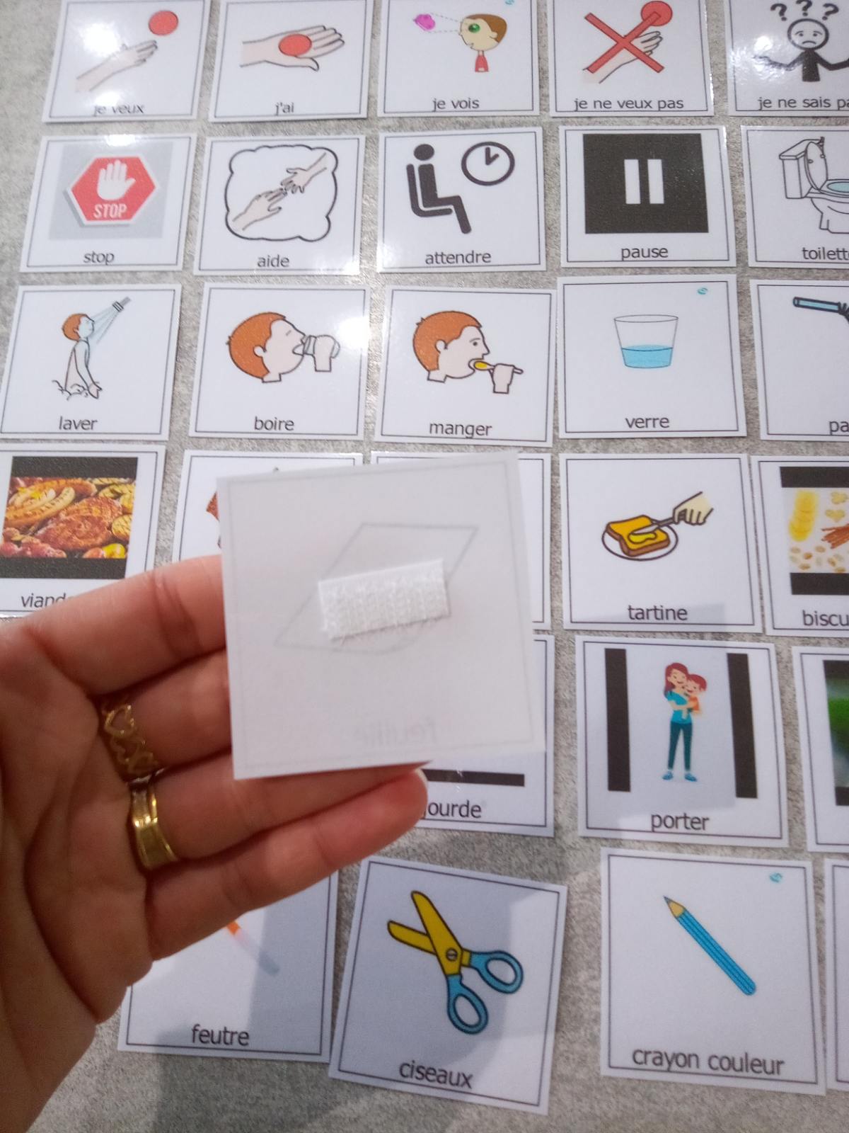 30 pictogrammes vie quotidienne enfant – PECS / Makaton CAA – communication TSA non verbal – Montessori