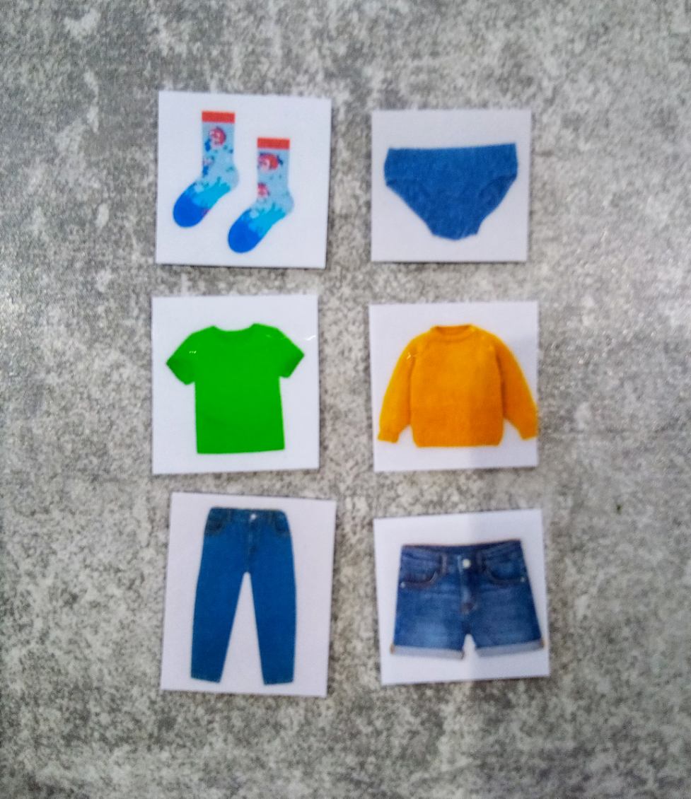 Tableau de motivation habillage enfant – Routine autonomie Montessori – CAA / PECS TSA TDAH – pictogrammes vêtements