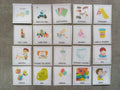 20 pictogrammes vie quotidienne jeune enfant – PECS / Makaton CAA – communication TSA non verbal – Montessori