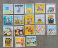 18 pictogrammes dessins animés enfant – PECS communication TSA non verbal – choix loisirs Montessori – imagier TV
