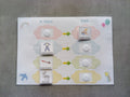 Routine du soir enfant visuelle – Pictogrammes coucher Montessori – CAA / PECS TSA TDAH – autonomie A4 plastifiée