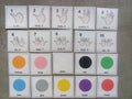 20 pictogrammes couleurs et chiffres enfant – Imagier Montessori PECS communication TSA non verbal – apprentissage ludique