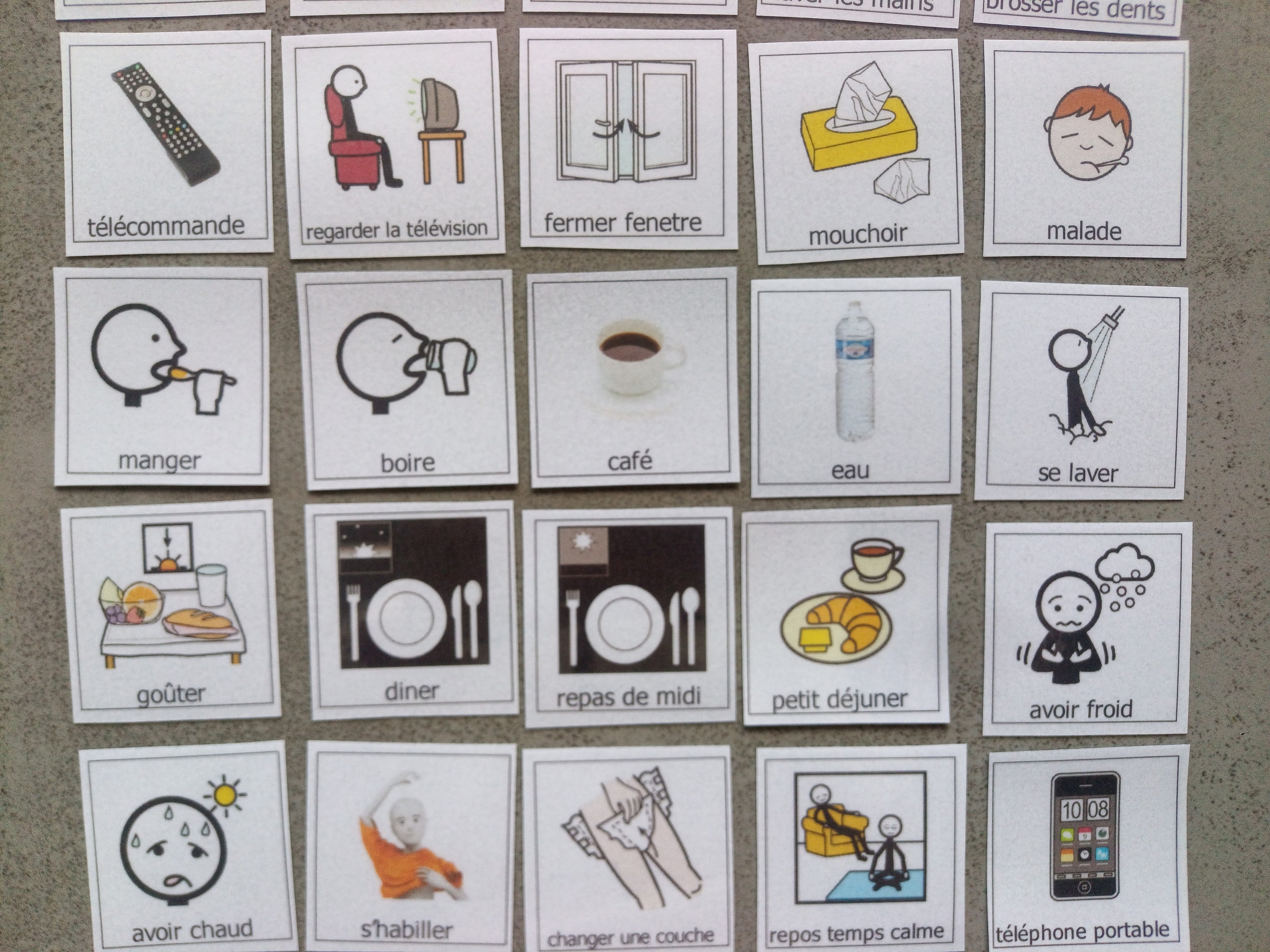 32 pictogrammes communication hospitalisation – PECS / Makaton CAA – patient non verbal TSA AVC Alzheimer – besoins soins