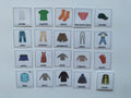 Pictogrammi Abbigliamento Plastificati – Autonomia e Comunicazione CAA per Bambini
