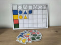 Activité de discrimination visuelle | Pictogrammes velcro TSA Autisme Montessori