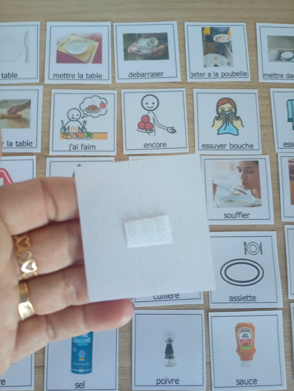 29 pictogrammes pour le repas
