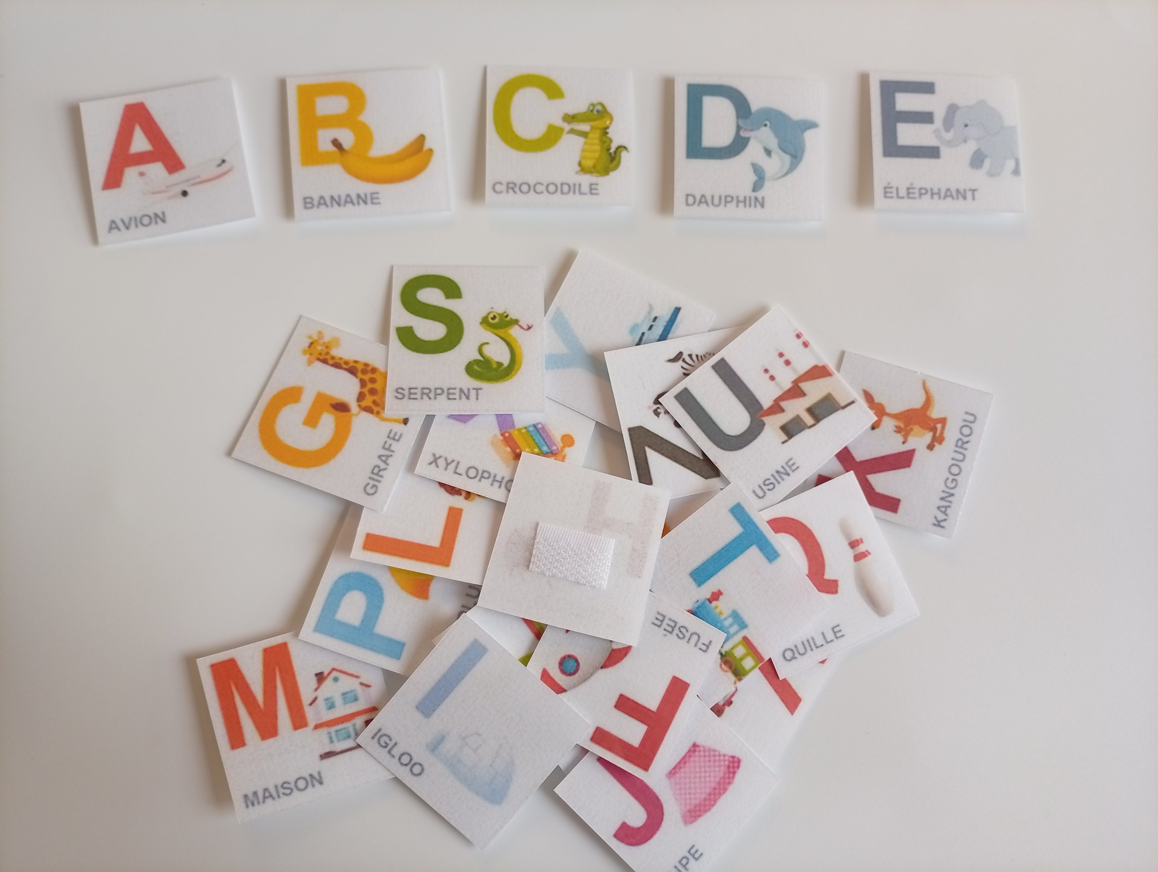 Pictogrammes Alphabet – Abécédaire Visuel pour Enfant