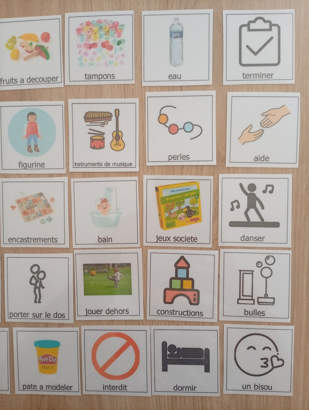 Pictogrammes communication 30 pièces – Vie quotidienne