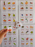 Pictogrammes Fruits et Légumes – Jeu d’Association & Vocabulaire