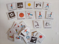 30 Pictogrammes Sport PECS Makaton CAA